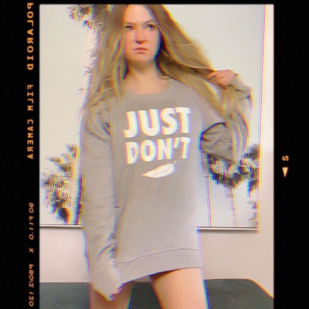 JUST DON’T Crewneck